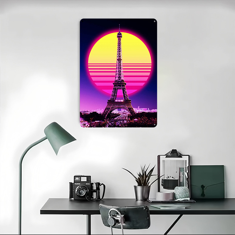Letrero Metálico Decorativo 3D - Men'S Accessories Paris reseña y precio