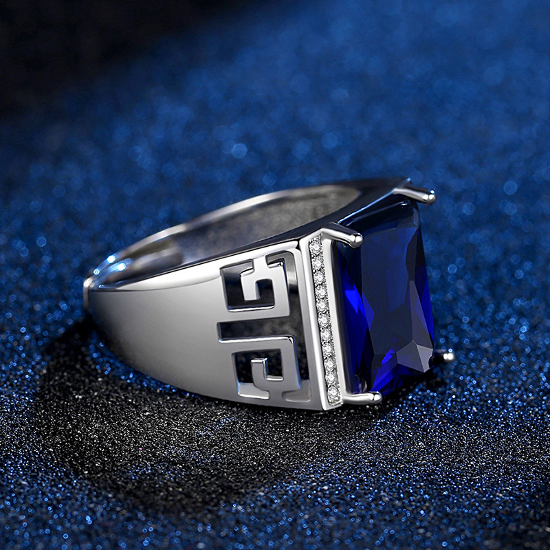 Anillo de plata 925 para hombr - Men'S Accessories Hand Bands reseña y precio